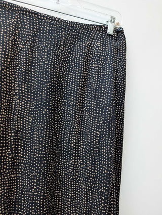 Dotted Maxi Skirt