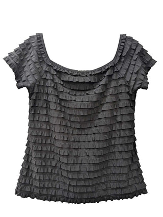 Ruffle Short Sleeve