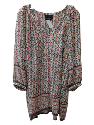 Print Long Sleeve Blouse