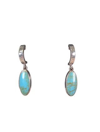 SS Turquoise Dangle Earring