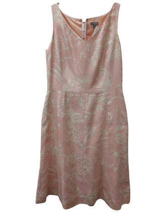 Sleeveless Shadow Floral A Line