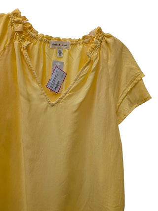 NWT Short Ruffle Sleeve V Neck