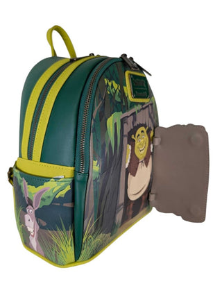 NWT Shrek w/ Door Flap Mini Backpack