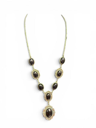 Sterling Onyx Necklace