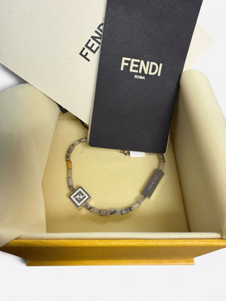 Beaded Logo Bracelet in Box