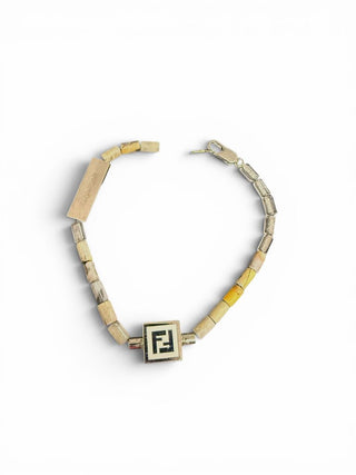 Beaded Logo Bracelet in Box