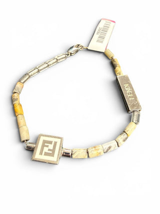 Beaded Logo Bracelet in Box