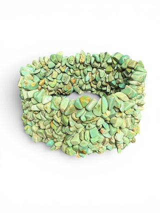 Stretch Turquoise Chip Bracelet