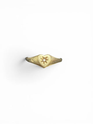 1.26gms 14k Diamond Heart Ring melt price $99