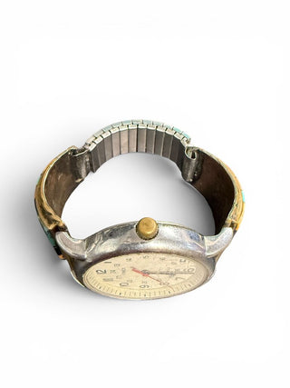 Brass Inlay Watch Band