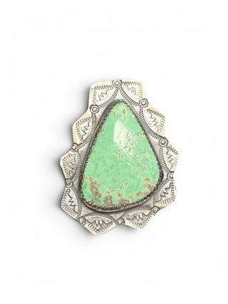 Sterling Turquoise Adjustable Ring