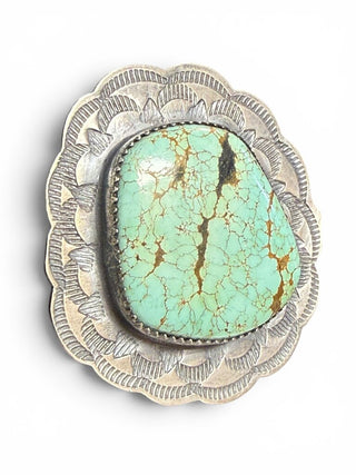 Sterling Turquoise Adjustable Ring
