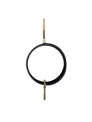 14k Sterling Circle Cuff