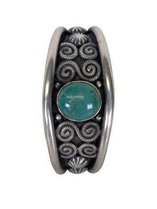 Sterling Turquoise Cuff
