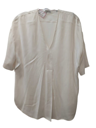 Silk V-Neck Blouse