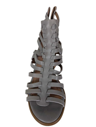 Block Heel Gladiator Cage Sandals