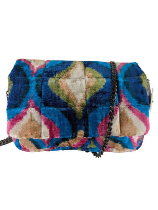 NWT Mediterranean Puffer Velvet Purse
