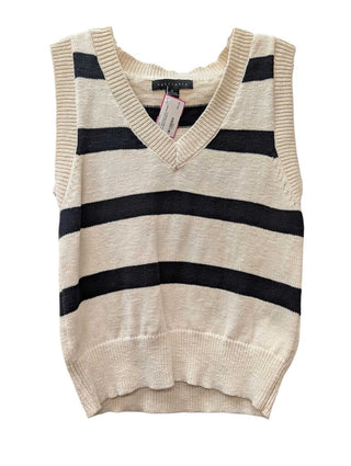 Knit Striped Sleeveless