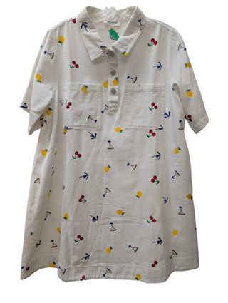 Embroidered Fruit Pullover