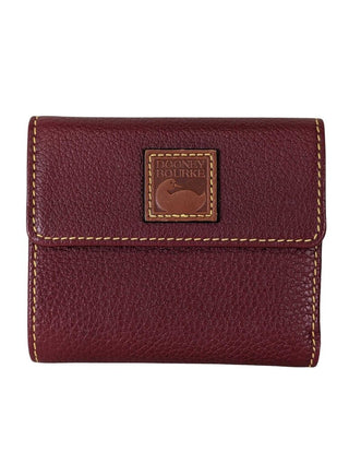 Pebbled Leather Snap