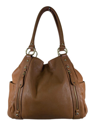 Leather Shoulder Gold Hardware