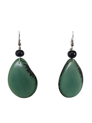 Dangle Slab Earrings