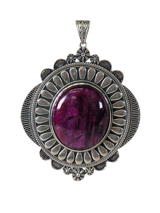 Sterling Ruby Pendant