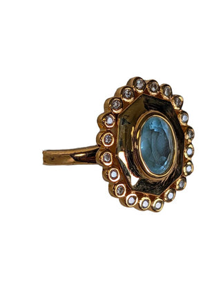 Sterling Stone Ring