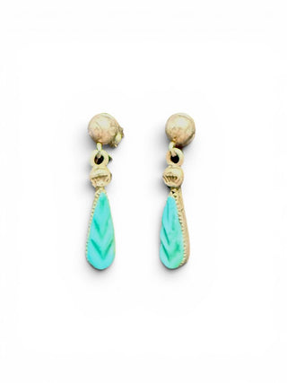 SS Turq post Earrings