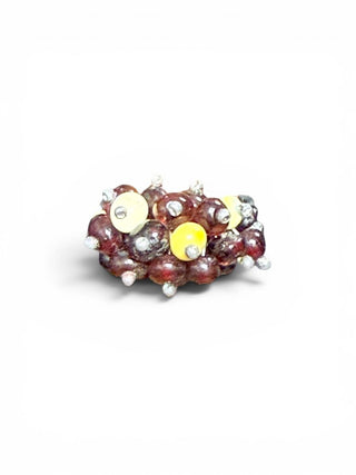 SS Stone Bead Ring