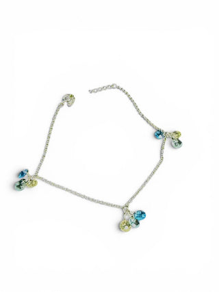SS Stone Chain Bracelet