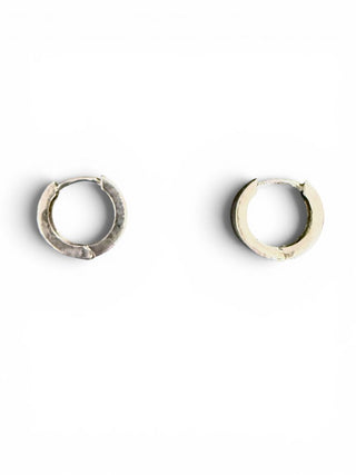 SS Marcasite Hoop Earrings