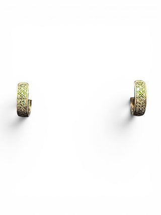 SS Marcasite Hoop Earrings