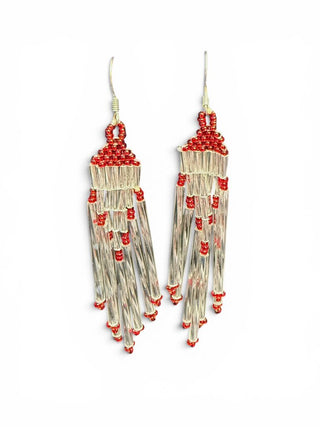 Not Silver Dangle Earrings