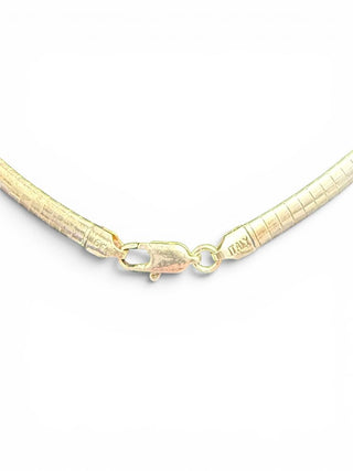 SS 14k Choker Necklace
