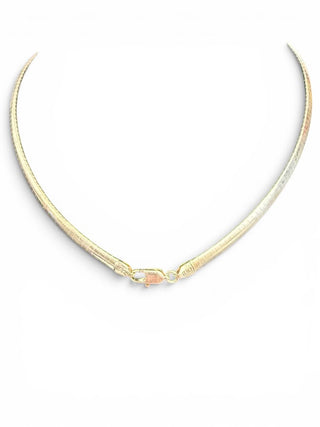 SS 14k Choker Necklace