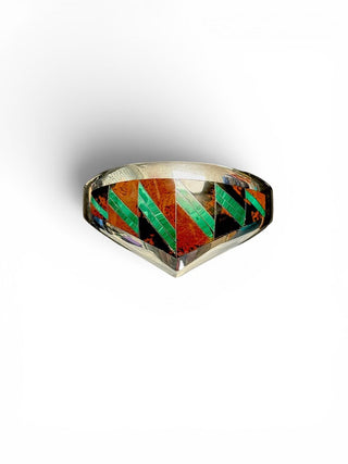 SS 950 Inlay Cuff Bracelet