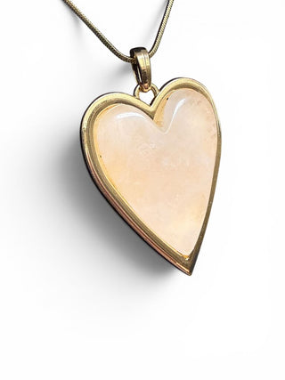 Rose Quartz Costume necklace