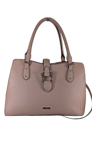 Faux leather Top handle Tote wStrap