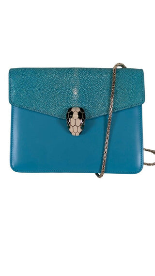 Stingray Trimmed Serpenti Forever Bag