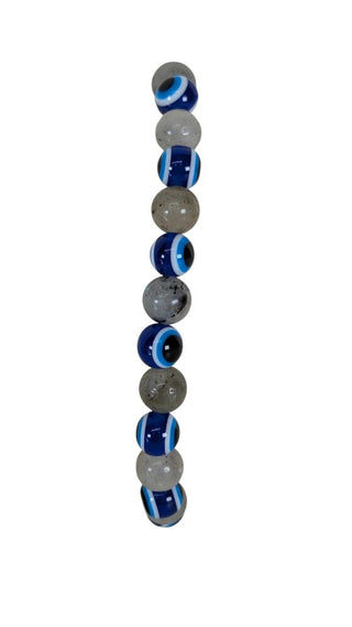 Stretch Stone Evil Eye Bracelet