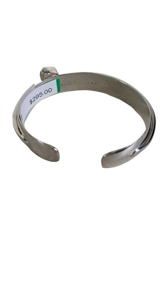 SS Multi Stone Cuff Bracelet
