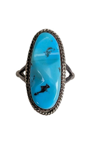 SS Turquoise Ring