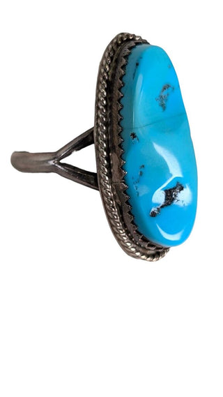 SS Turquoise Ring