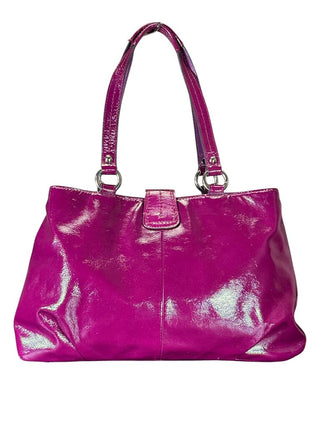 Soho patent shoulder bag