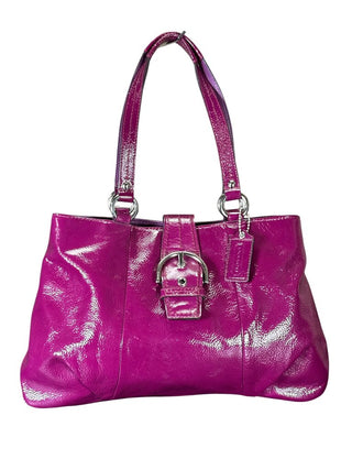Soho patent shoulder bag
