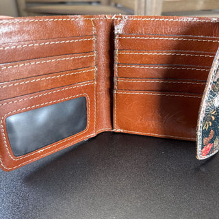 As is floral leather