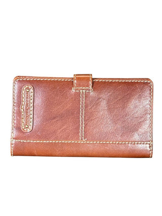 Leather passport/credit card holder