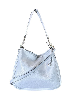 Cary pebbled leather shoulder bag