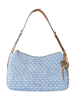 Nolita denim monogram shoulder bag